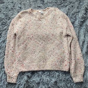 Knitted Sprinkle Sweater (S)